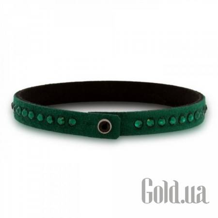 Женский браслет Женский браслет из искусств. замши с кристаллами Swarovski