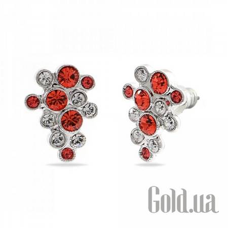 Пусеты (гвоздики) Серьги с кристаллами Swarovski
