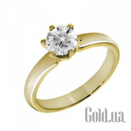 Кольцо Золотое кольцо с бриллиантом, 18
