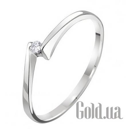 Кольцо Золотое кольцо с бриллиантом, 18