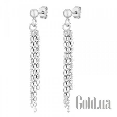 Серьги с подвесками Серебряные серьги