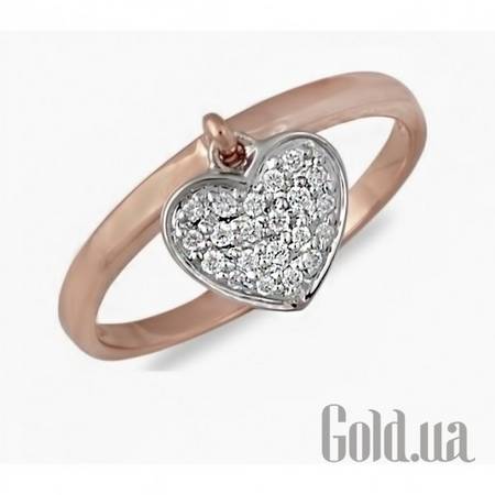 Кольцо Золотое кольцо с бриллиантами, 16.5