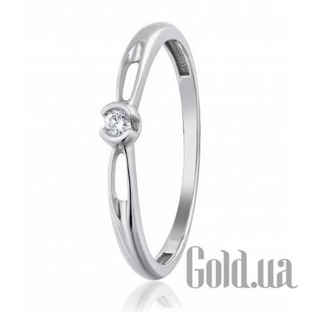 Кольцо Золотое кольцо с бриллиантом, 16.5