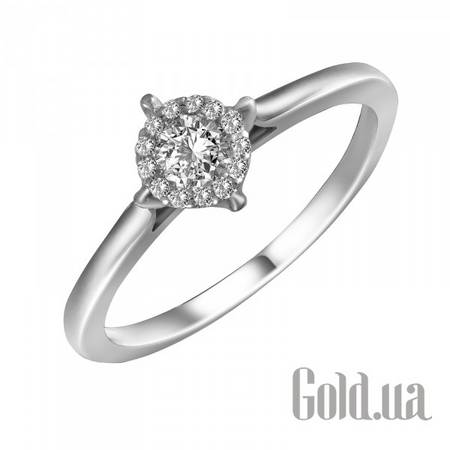 Кольцо Золотое кольцо с бриллиантами, 16.5