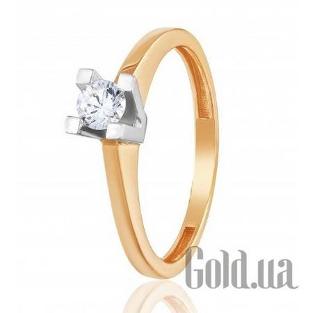 Кольцо Золотое кольцо с бриллиантом, 16
