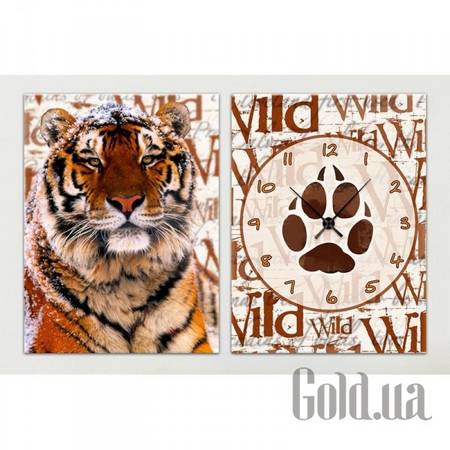 Настенные часы Настенные часы 1C-118-2p-W