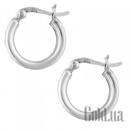 Серьги-кольца Серебряные серьги