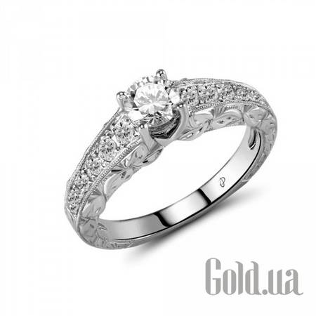 Кольцо Золотое кольцо с бриллиантами, 17