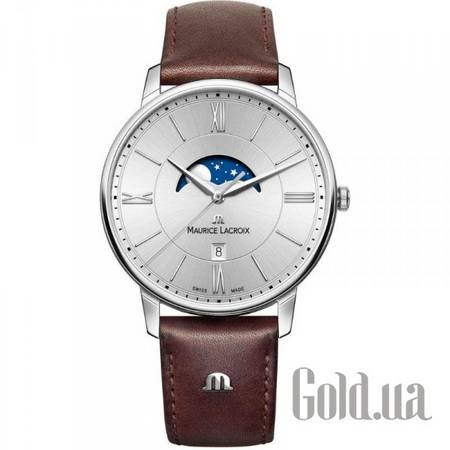 Швейцарские часы Мужские часы Eliros Moonphase EL1108-SS001-110-1