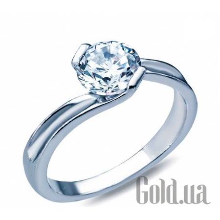 Кольцо Серебряное кольцо с куб. цирконием, 16