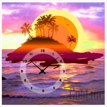 Настенные часы Настенные часы 3C-98-60x60-W