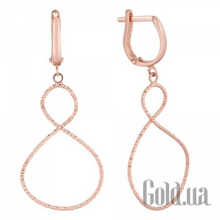 Серьги с подвесками Золотые серьги