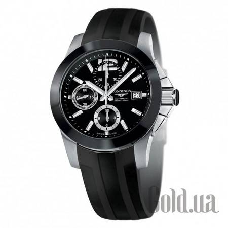 Швейцарские часы Мужские часы Conquest Chronograph L3.661.4.56.2