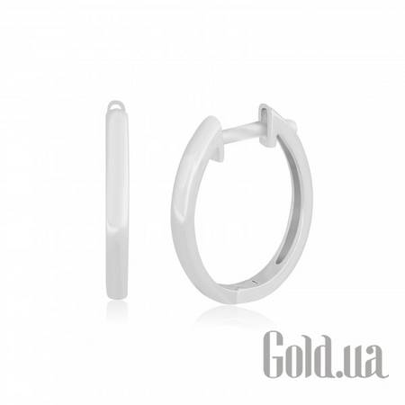 Серьги-кольца Серебряные серьги