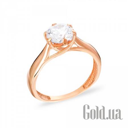 Кольцо Золотое кольцо с куб. цирконием, 18.5