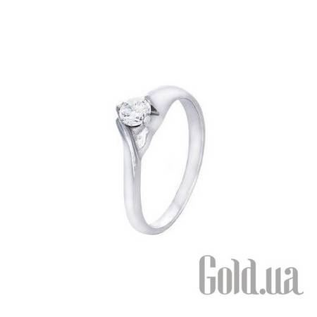 Кольцо Серебряное кольцо с куб. цирконием, 16