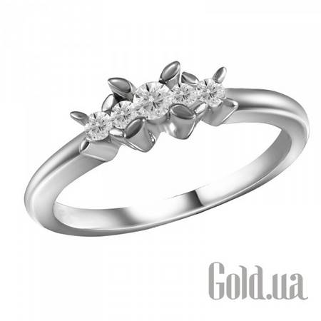 Кольцо Золотое кольцо с бриллиантами, 17