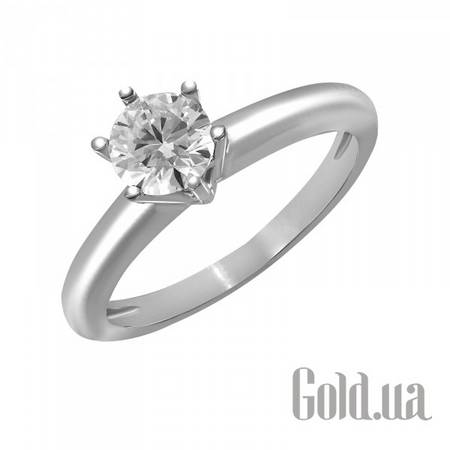 Кольцо Золотое кольцо с бриллиантом, 18