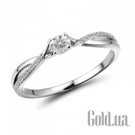 Кольцо Золотое кольцо с бриллиантами , 17