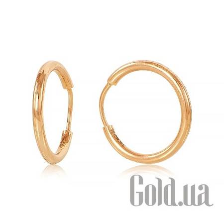 Серьги-кольца Золотые серьги