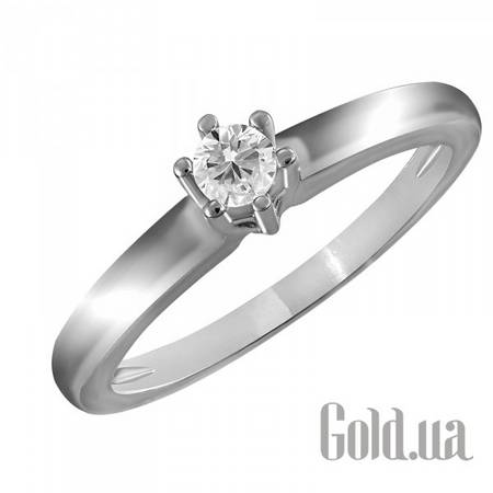Кольцо Золотое кольцо с бриллиантом, 18