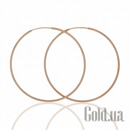 Серьги-кольца Золотые серьги
