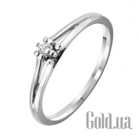 Кольцо Золотое кольцо с бриллиантом, 18
