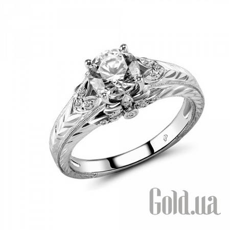 Кольцо Золотое кольцо с бриллиантами, 17