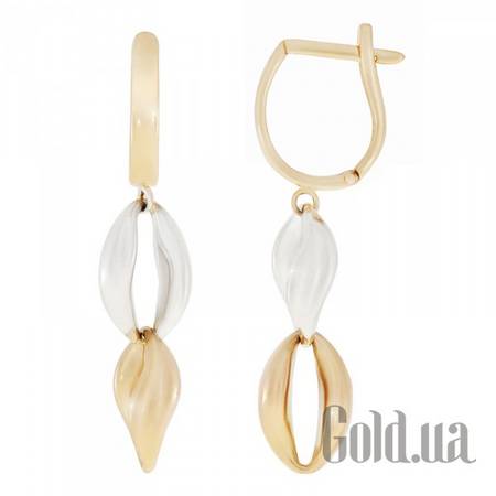 Серьги с подвесками Золотые серьги