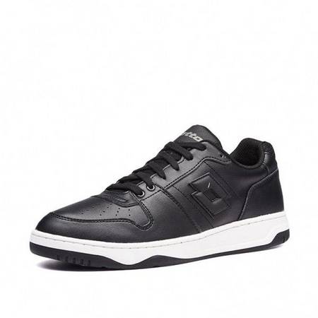 Кроссовки мужские Lotto BASKET LOW  ALL BLACK/COOL GRAY 11C 212069/5E5