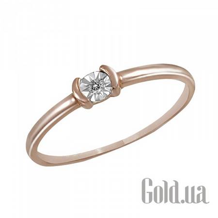 Кольцо Золотое кольцо с бриллиантом, 17