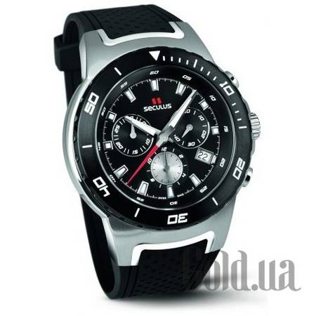 Швейцарские часы 4488.2.503 black, ss tr-ipb silver, silicon black