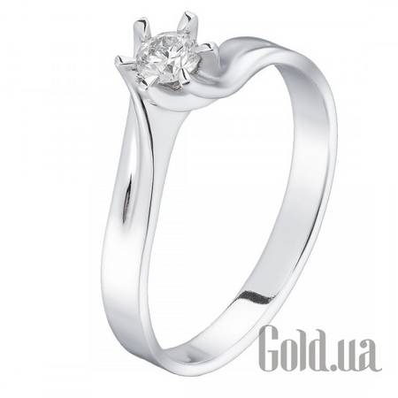 Кольцо Золотое кольцо с бриллиантом, 17