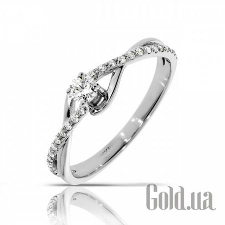 Кольцо Золотое кольцо с бриллиантами, 17