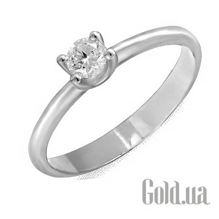 Кольцо Золотое кольцо с бриллиантом, 16.5