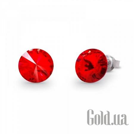 Пусеты (гвоздики) Серьги с кристаллами Swarovski
