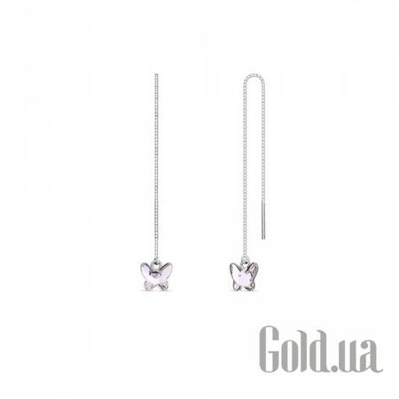 Пусеты (гвоздики) Серьги с кристаллами Swarovski