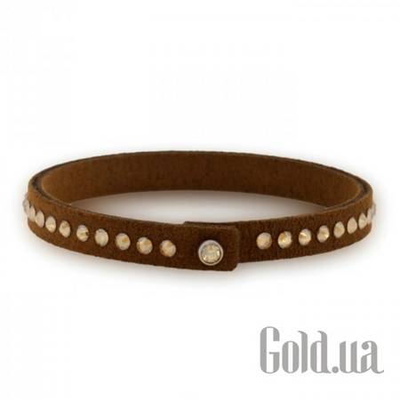Женский браслет Женский браслет из искусств. замши с кристаллами Swarovski