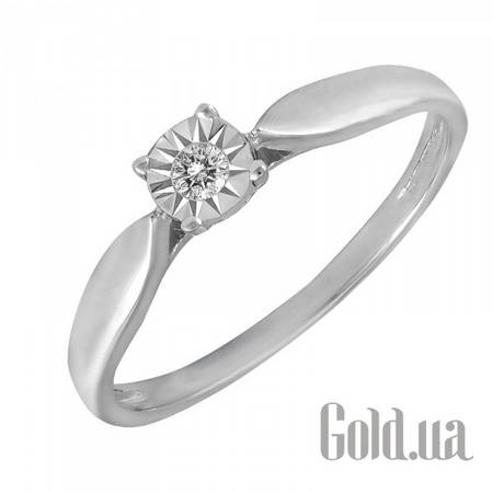 Кольцо Золотое кольцо с бриллиантом, 18