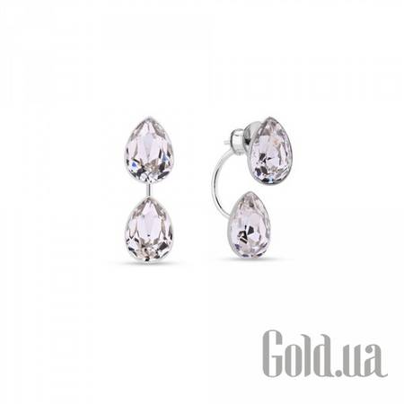 Пусеты (гвоздики) Серьги с кристаллами Swarovski