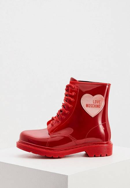 Резиновые ботинки Резиновые ботинки Love Moschino