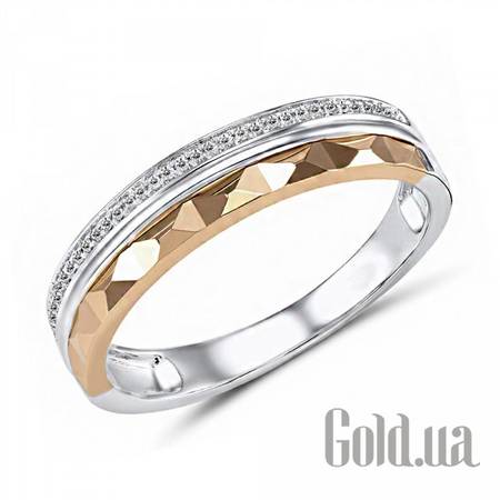 Обручальное кольцо Золотое обручальное кольцо с бриллиантами, 17