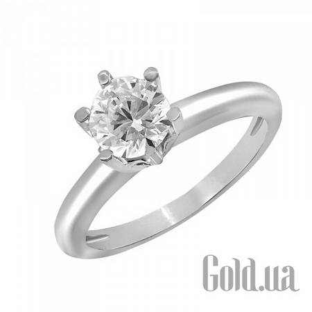 Кольцо Золотое кольцо с бриллиантом, 18