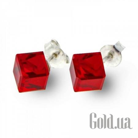 Пусеты (гвоздики) Серьги с кристаллами Swarovski