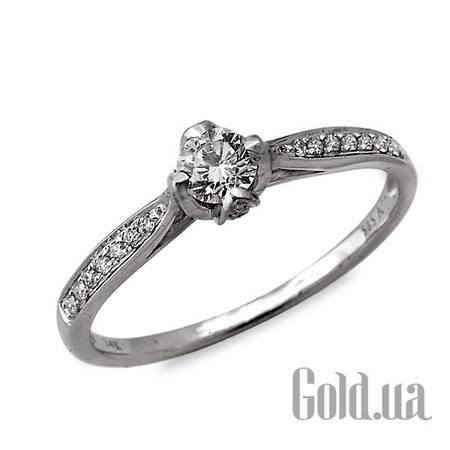 Кольцо Золотое кольцо с бриллиантами, 17