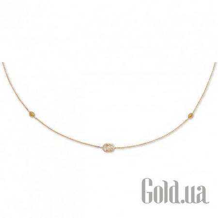 Колье Золотое колье с топазами