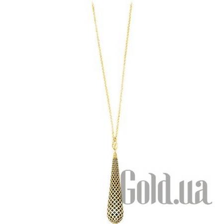 Колье Золотое колье с эмалью