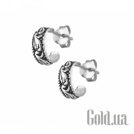 Серьги-гвоздики Серебряные серьги