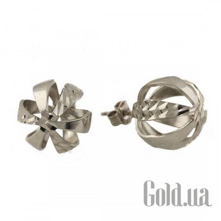 Серьги-гвоздики Серебряные серьги