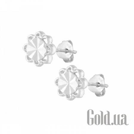 Серьги-гвоздики Серебряные серьги